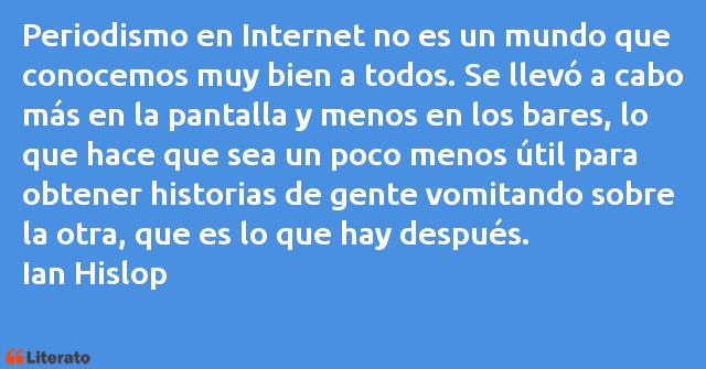 Frases de Ian Hislop