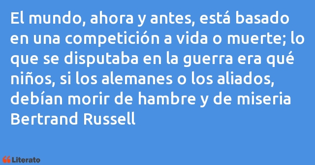 Frases de Bertrand Russell