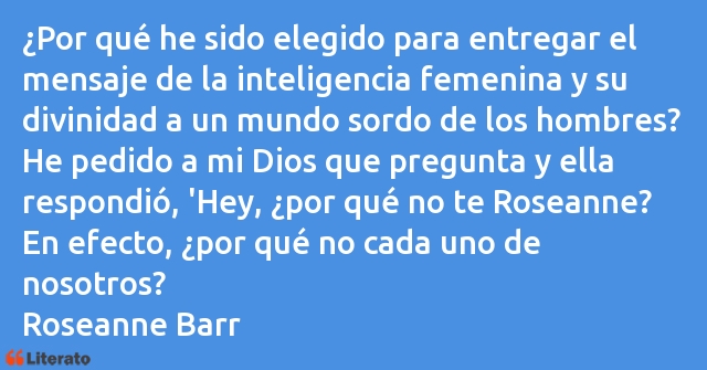 Frases de Roseanne Barr