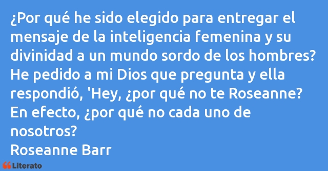 Frases de Roseanne Barr