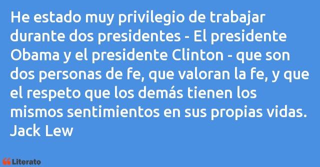 Frases de Jack Lew
