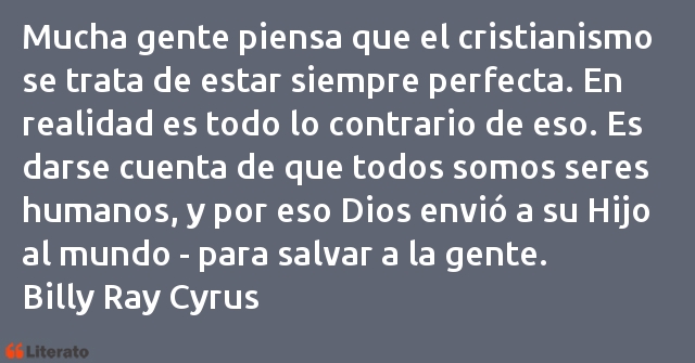 Frases de Billy Ray Cyrus