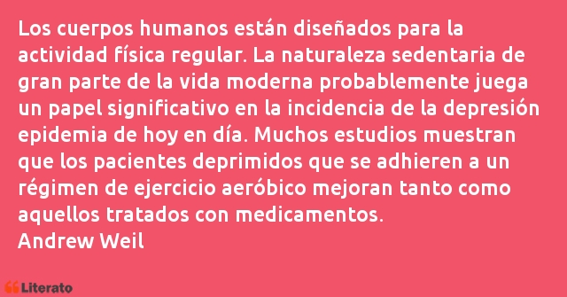 Frases de Andrew Weil