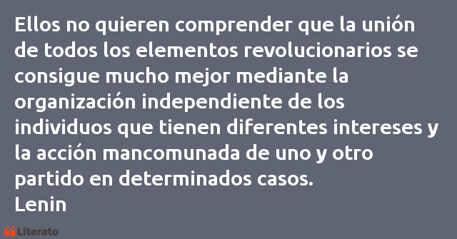 Frases de Lenin