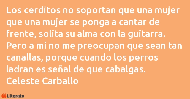 Frases de Celeste Carballo