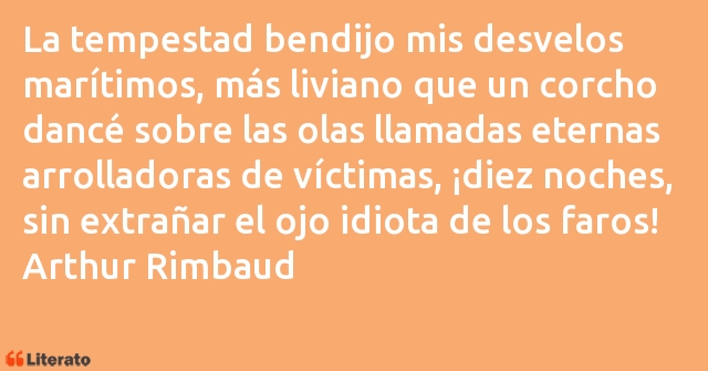 Frases de Arthur Rimbaud