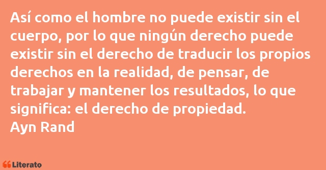 Frases de Ayn Rand