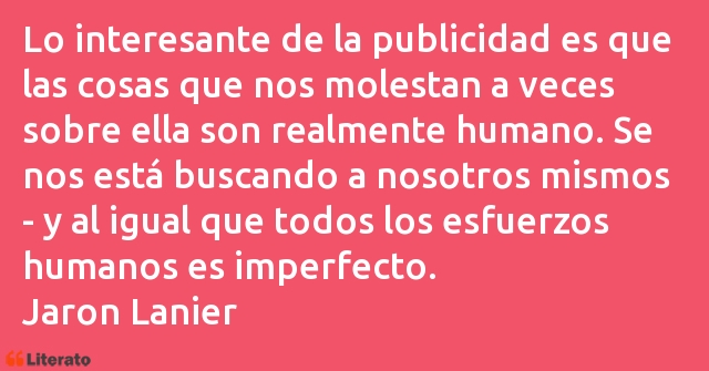 Frases de Jaron Lanier