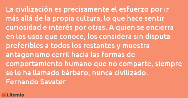 Frases de Fernando Savater