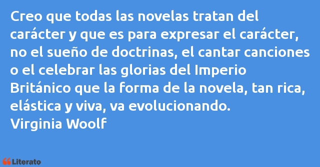 Frases de Virginia Woolf