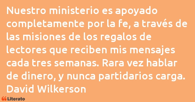 Frases de David Wilkerson