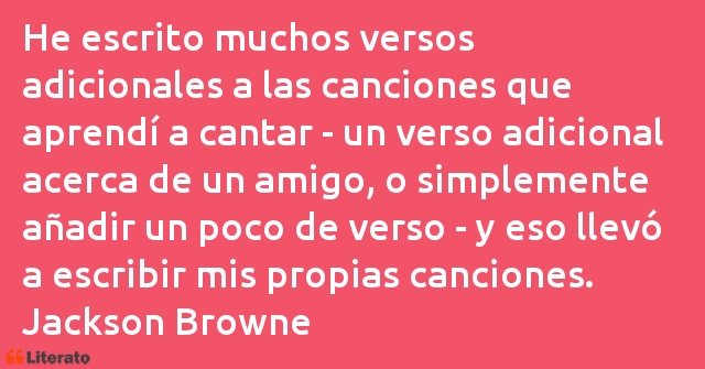 Frases de Jackson Browne