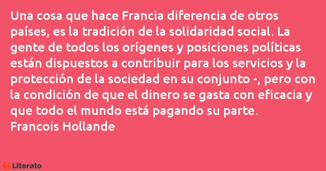 Frases de Francois Hollande