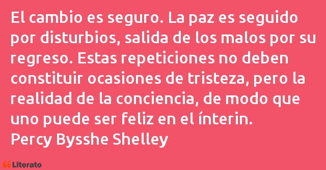 Frases de Percy Bysshe Shelley