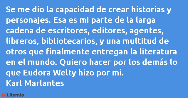 Frases de Karl Marlantes