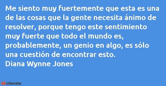 Frases de Diana Wynne Jones