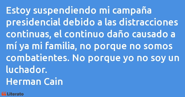 Frases de Herman Cain