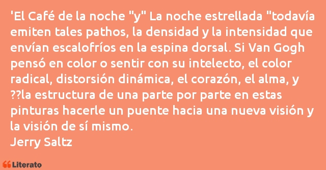 Frases de Jerry Saltz