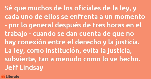 Frases de Jeff Lindsay