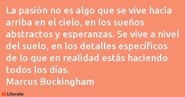 Frases de Marcus Buckingham