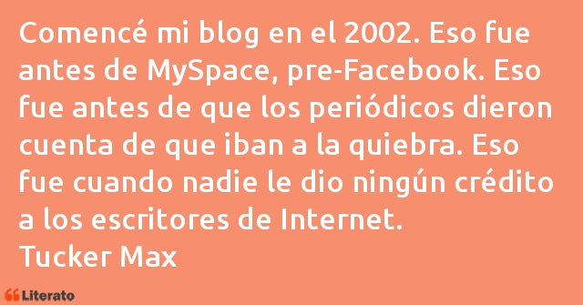 Frases de Tucker Max