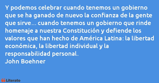 Frases de John Boehner