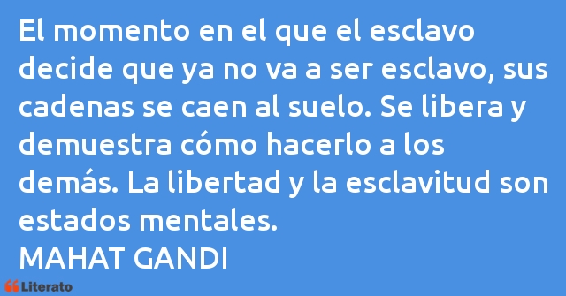 Frases de MAHAT GANDI