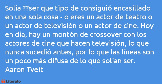 Frases de Aaron Tveit