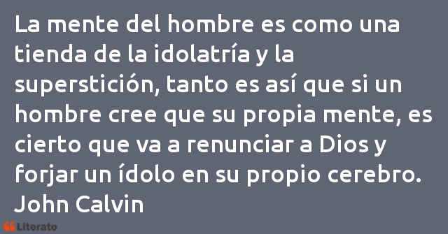 Frases de John Calvin