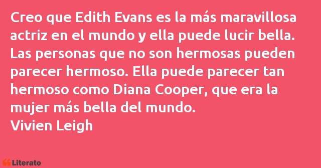 Frases de Vivien Leigh