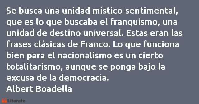 Frases de Albert Boadella