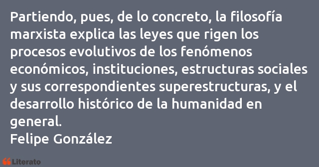 Frases de Felipe González