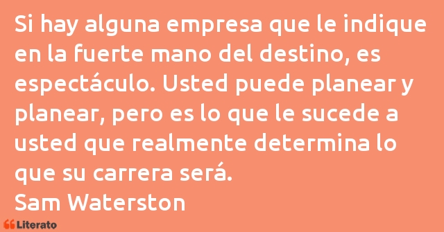 Frases de Sam Waterston