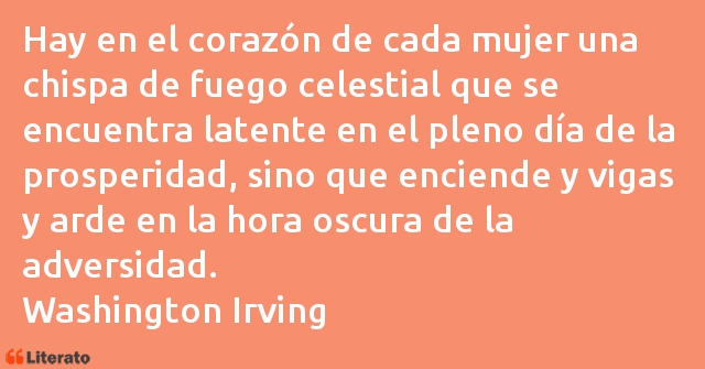 Frases de Washington Irving