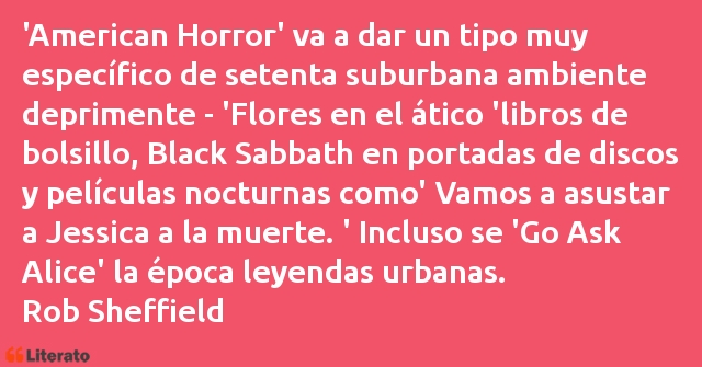 Frases de Rob Sheffield