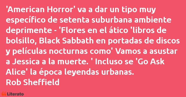 Frases de Rob Sheffield