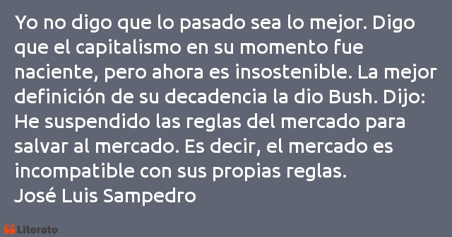 Frases de José Luis Sampedro