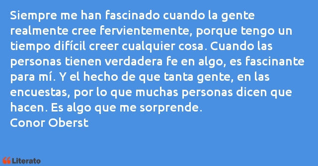 Frases de Conor Oberst