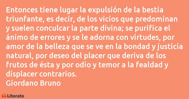 Frases de Giordano Bruno