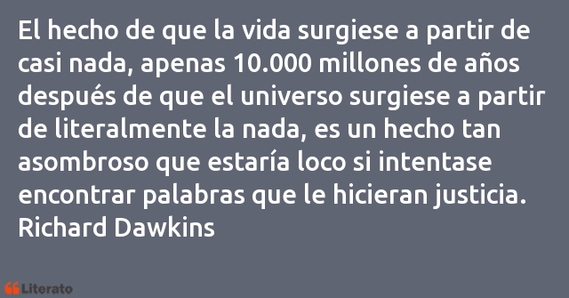 Frases de Richard Dawkins