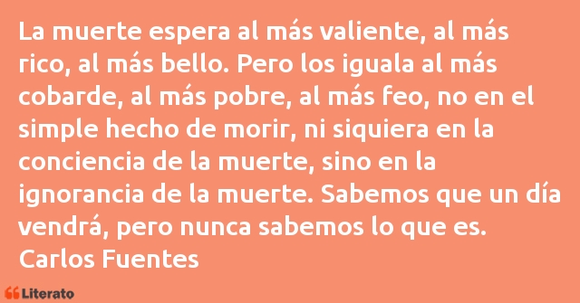 Frases de Carlos Fuentes