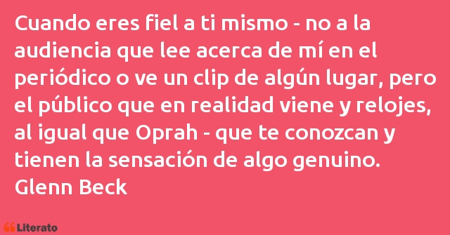 Frases de Glenn Beck