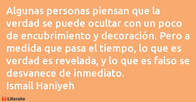 Frases de Ismail Haniyeh