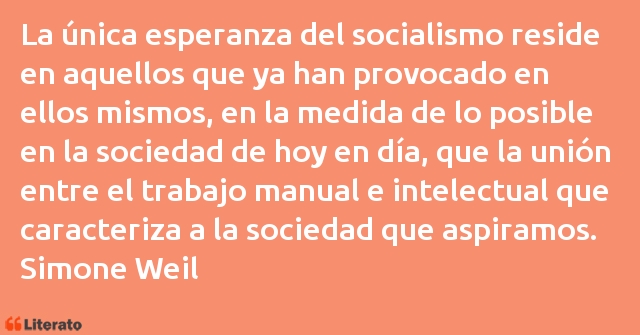 Frases de Simone Weil