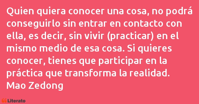 Frases de Mao Zedong