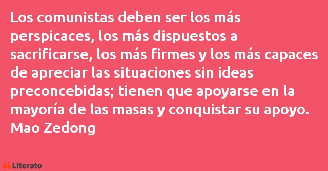 Frases de Mao Zedong