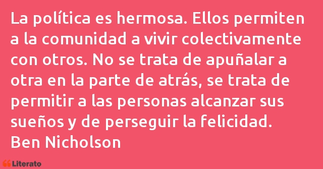 Frases de Ben Nicholson