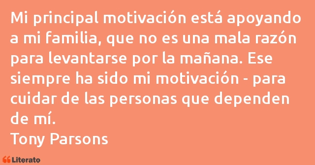 Frases de Tony Parsons