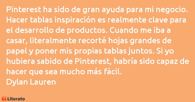Frases de Dylan Lauren