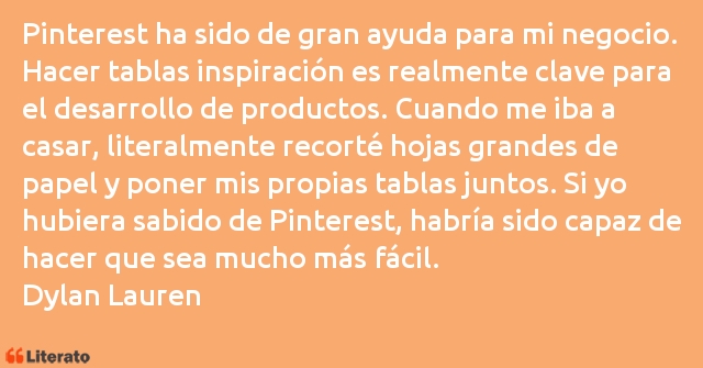 Frases de Dylan Lauren